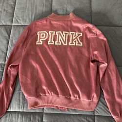 Vs Pink Bomber Jacket