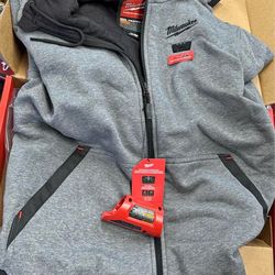 Milwaukee m12 hoodie with adapter