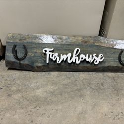 Rustic Farm / Home sign