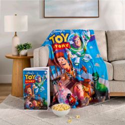 Limited Edition Pixar Toy Story VHS Boxed Throw Blanket