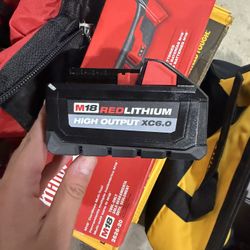 Milwaukee 6.0 High Output Battery