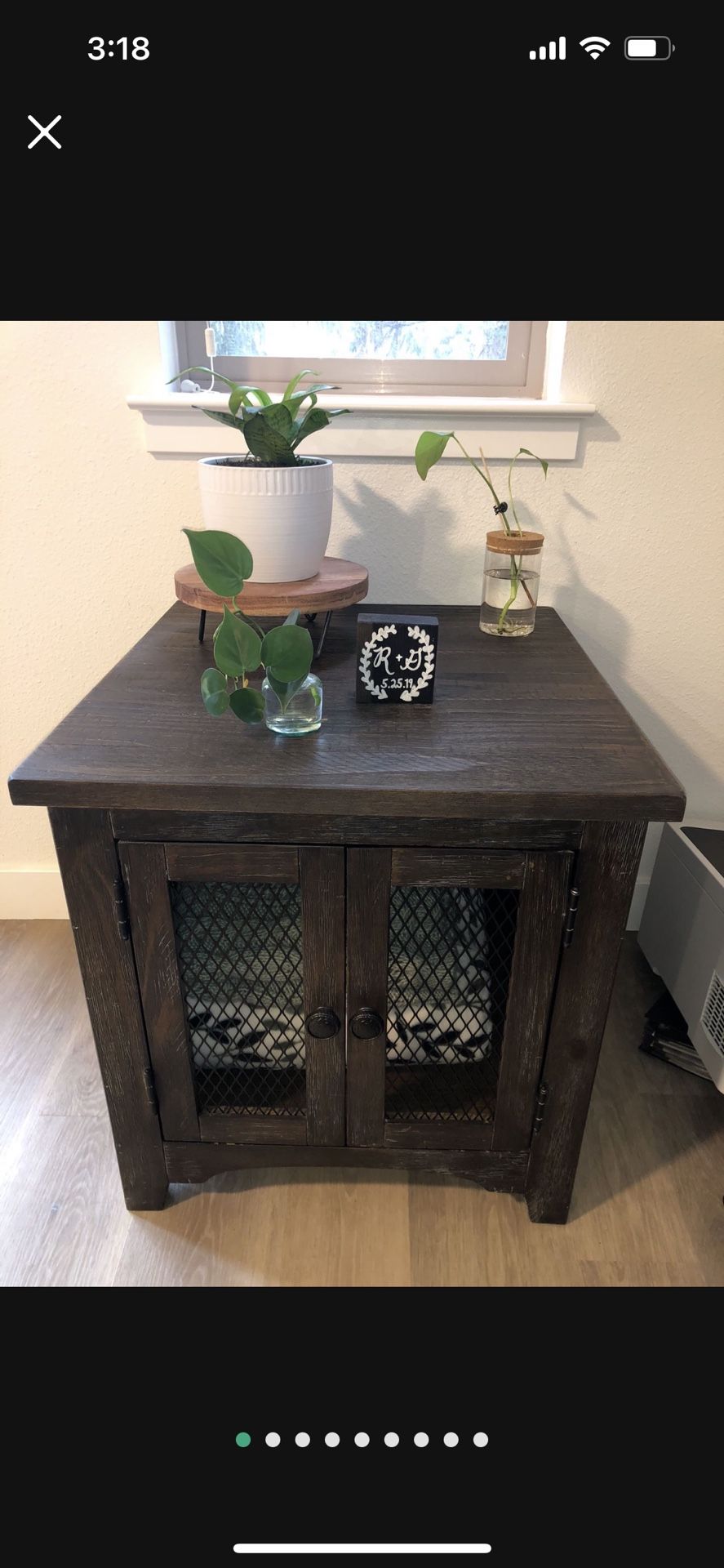 Industrial/Farmhouse Style End Table