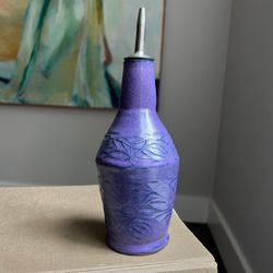 Handcrafted Detailed Cruet ( H9.5" ) firm on price 