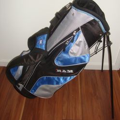RAM Golf Stand Bag 4 Zip Pockets. 7 Top Dividers Dual Strap