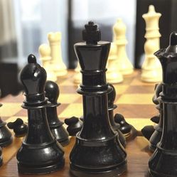 Chess Full Set. Plastic. Big Size 