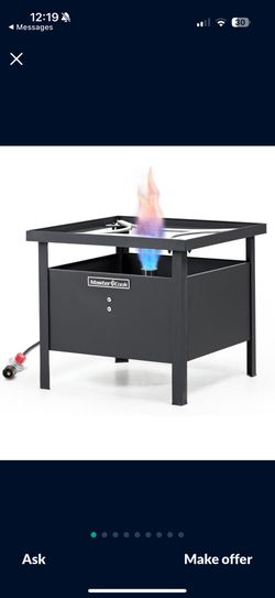 MASTER COOK Fuel Type Propane Material Cast Iron
