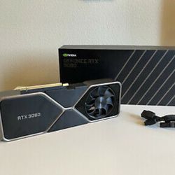 Nvidia Geforce RTX 3080 Founders Edition 24gb
