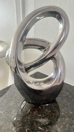 Beautiful Silver Glass Base