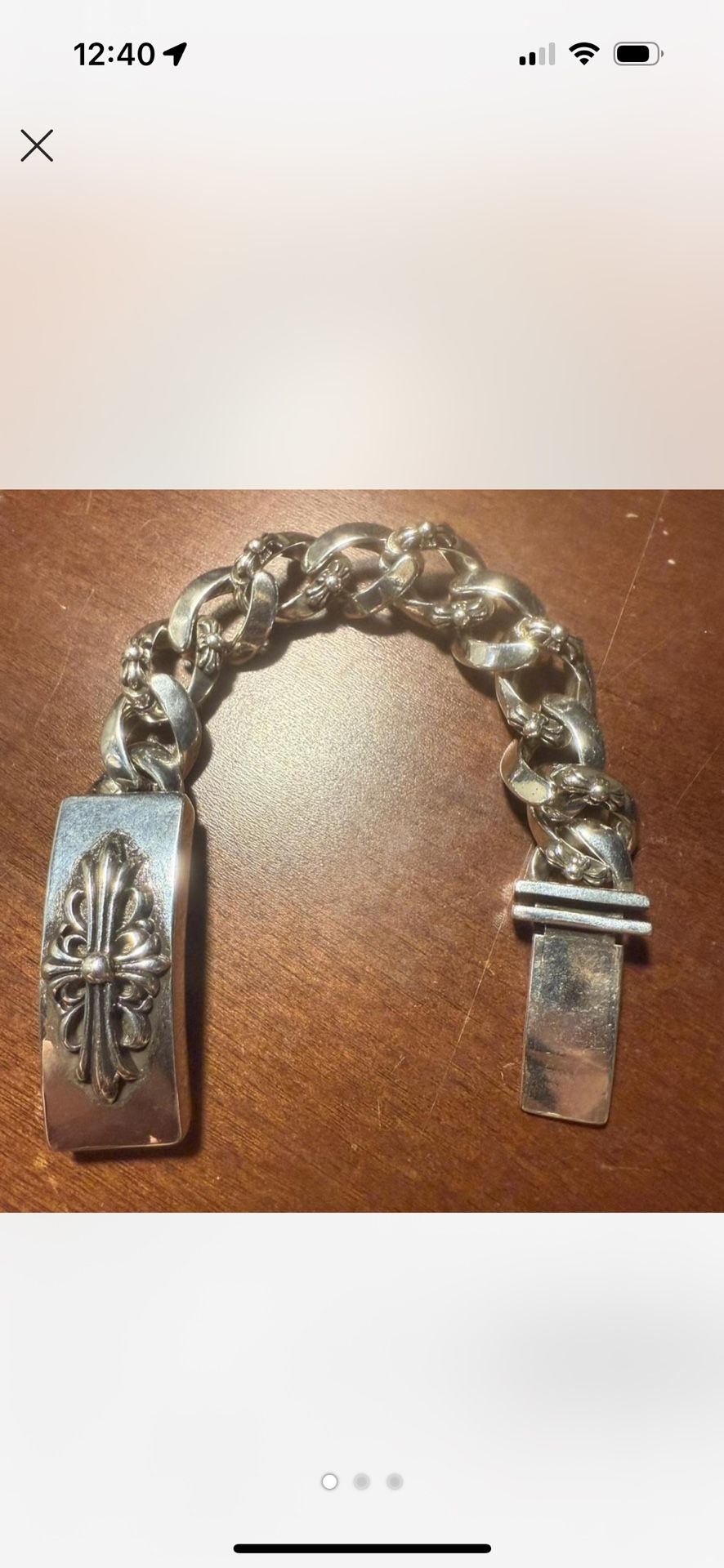 Chrome Hearts Floral Bracelet