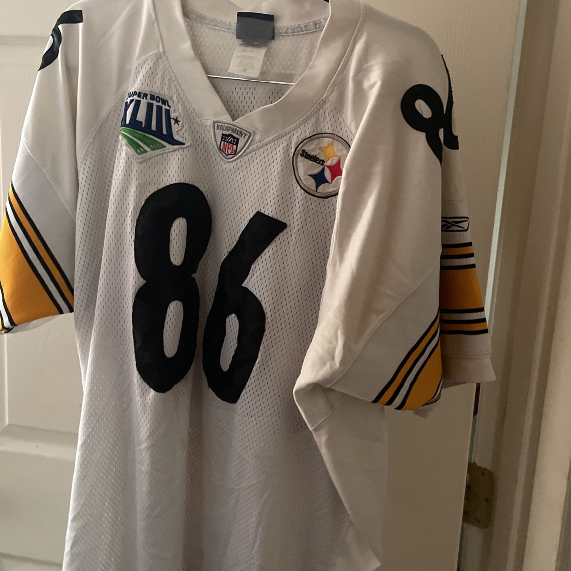 Steelers Super Bowl 43 Hines Ward Jersey 