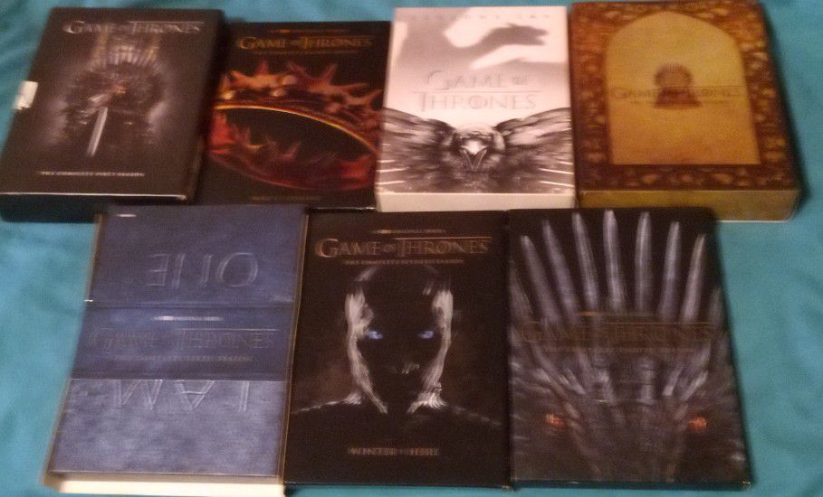 Complete Series Of Game Of Thrones 