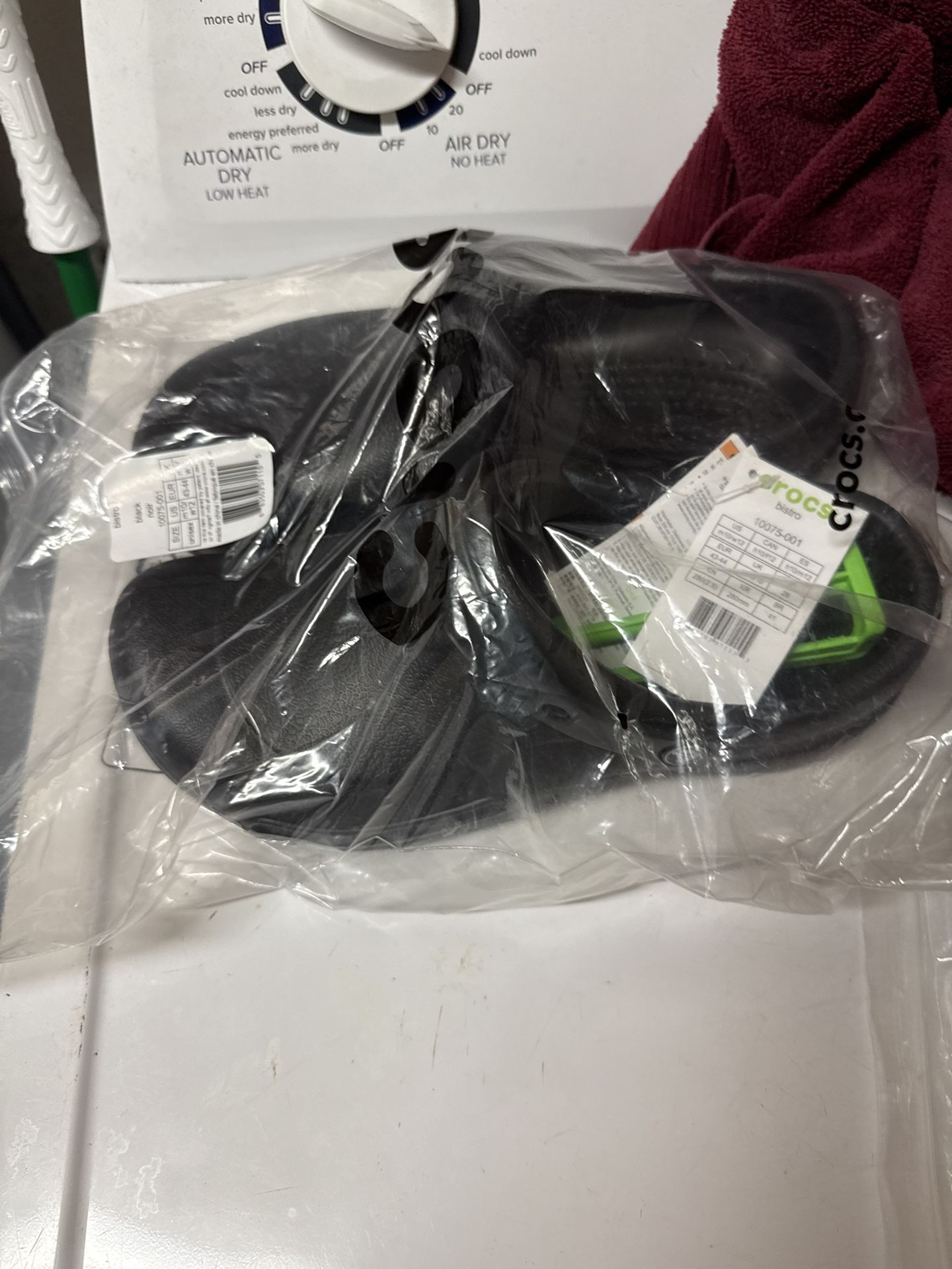 Black Non Slip Crocs