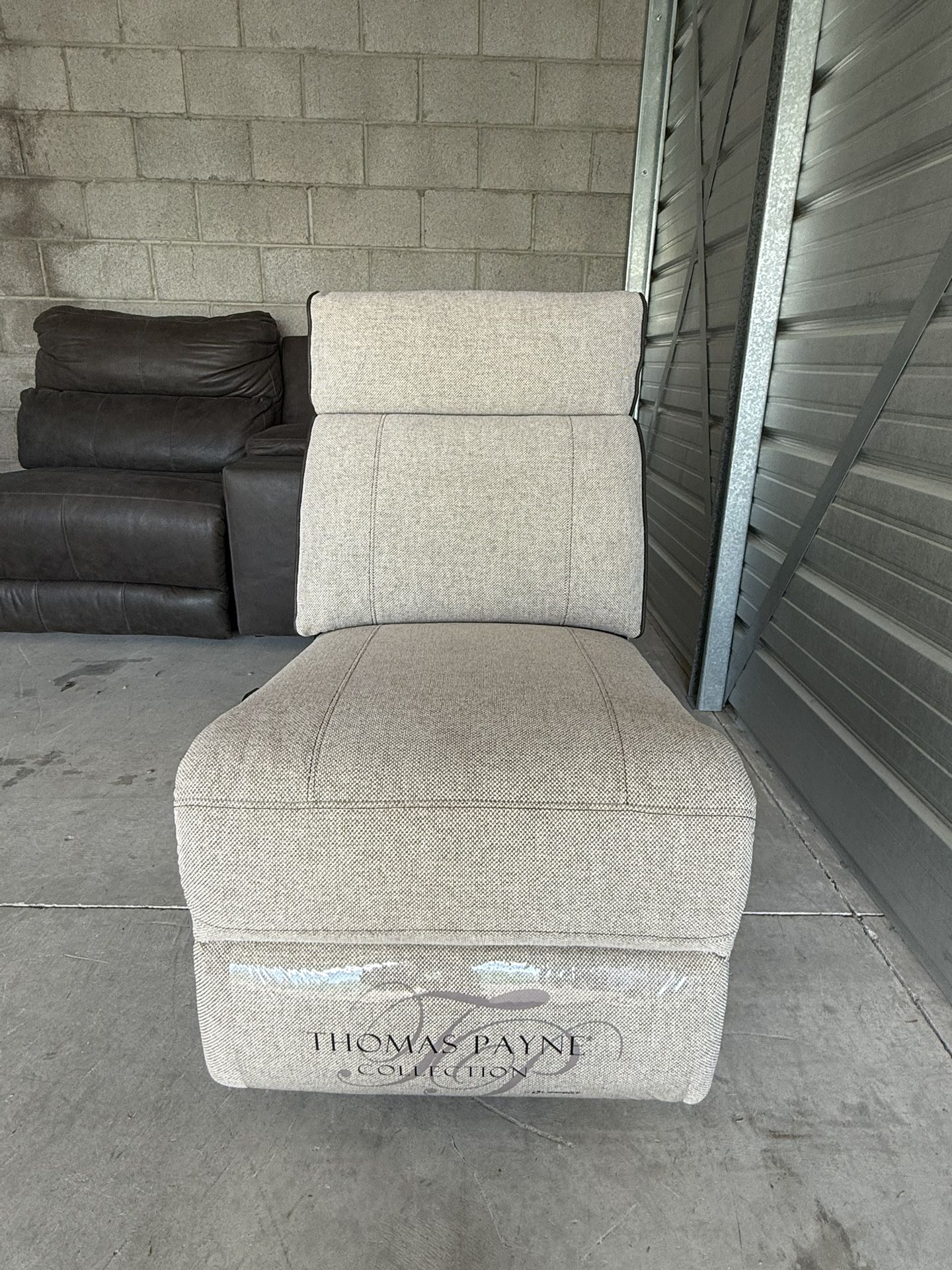 Thomas Payne Heritage Series Theater Seating Collection Armless Recliner for 5th Wheel RV Trailer