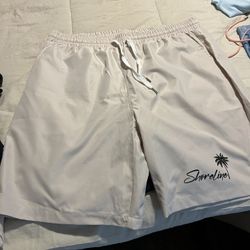 Manfinity Shoreline Men’s Beach Basketball Pool Shorts Size 2XL Brand New 