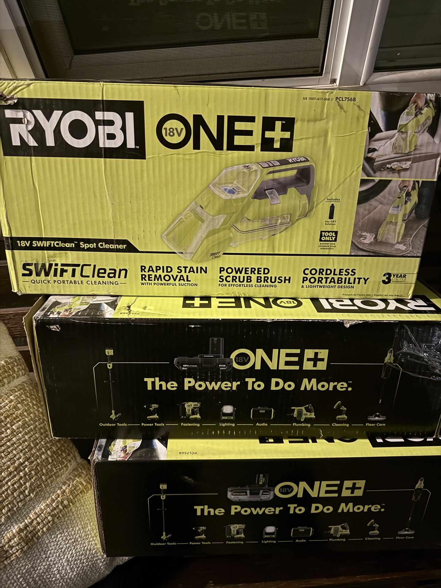 RYOBI 18V Cordless SWIFTClean Spot Cleaner (Tool-Only)