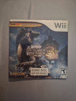 Monster hunter tri (demo disc)