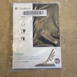 New Logitech Hinge Case For IPad Air Black