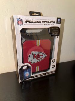 NFL Kansas City Chiefs Bluetooth Wireless Speaker