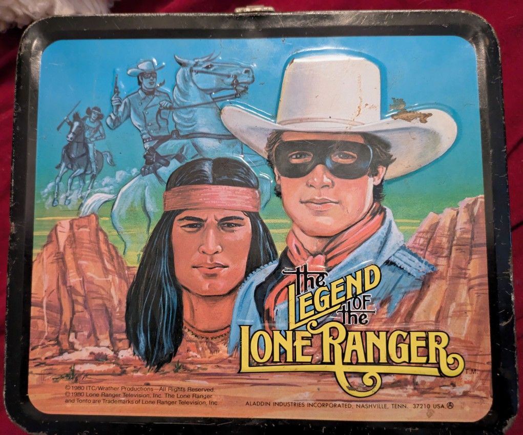 The Legend Of The Lone Ranger Lunch Box