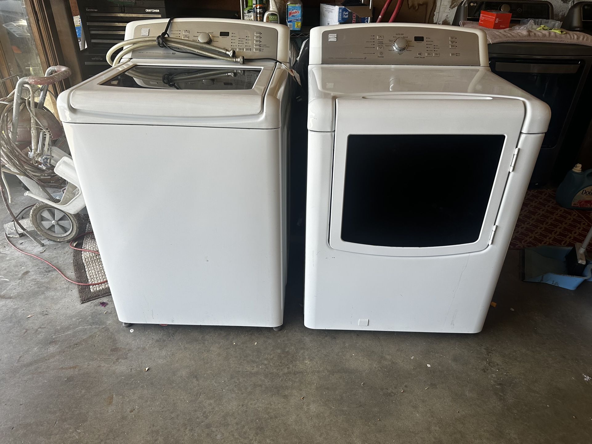 KENMORE WASHER & DRYER SET 