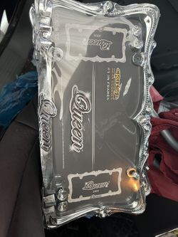 Queen Diamond License Plate