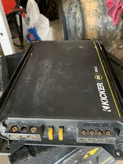 Kicker 12 ,amplifier