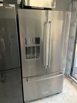 Kitchen aid French door stainless steel