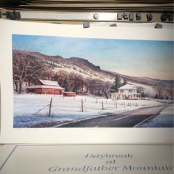 William Mangum “ Daybreak at Grandfather Mountain”