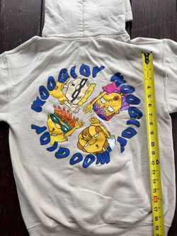 Rocket Power Cream Hoodie Size S