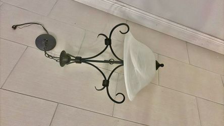 Small chandelier size 31” long
