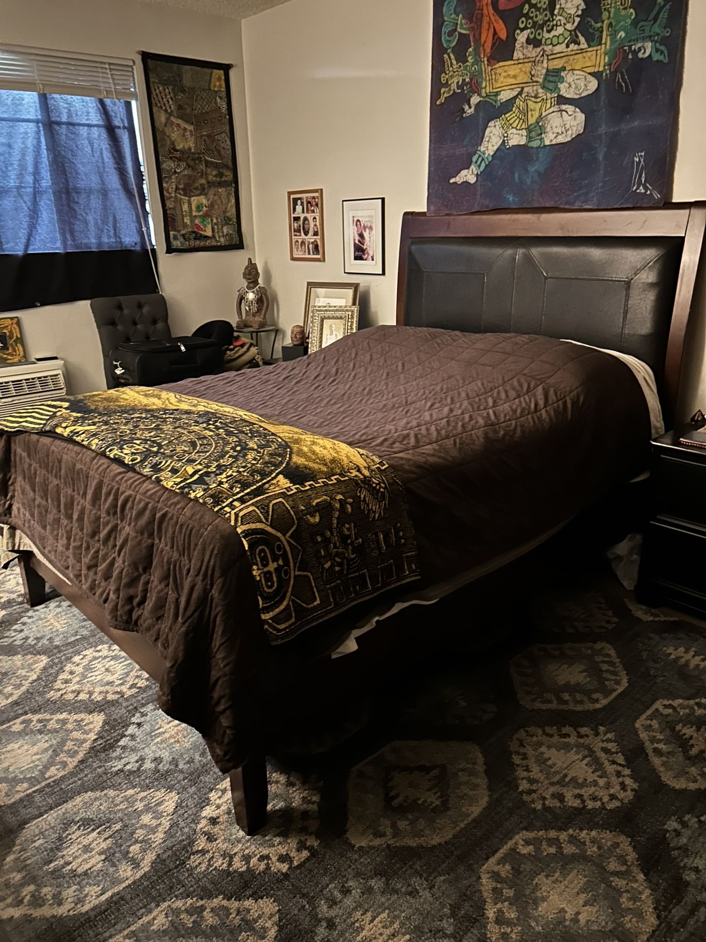 Full Bed, Mattress , Box Spring, Head Board and Frame