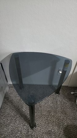 Tempered Glass Side Tables