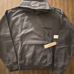 Essentials Fear Of God Black Hoodie