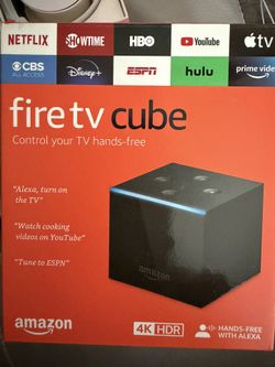 Amazon Fire Tv Cube 4K Hands Free 