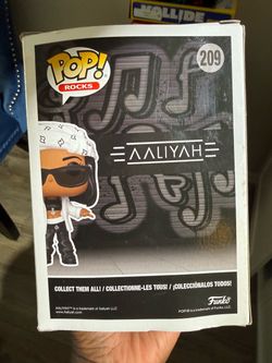 Aaliyah pop funko doll