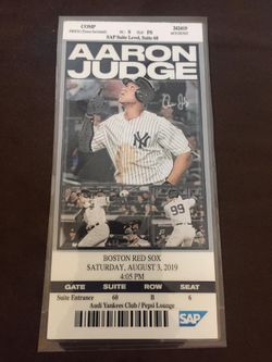 Yankee game used ticket great condition south philly