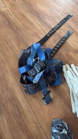 Set of adult fall protection harness