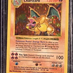 Charizard Shadowless From The 1999. Base Set. 