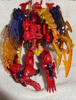 Vintage 1999 transformers beast transmetals 2 megatron ultra class predacon