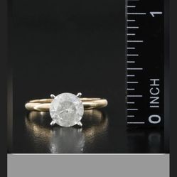 2Ctw Genuine Diamond Ring
