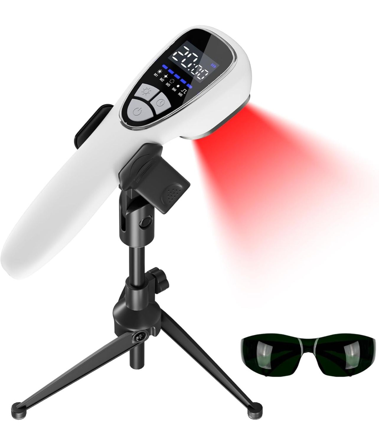 Red Light Therapy Device 808nm/650nm Dual Wavelength for Pain Relief Human & Pet