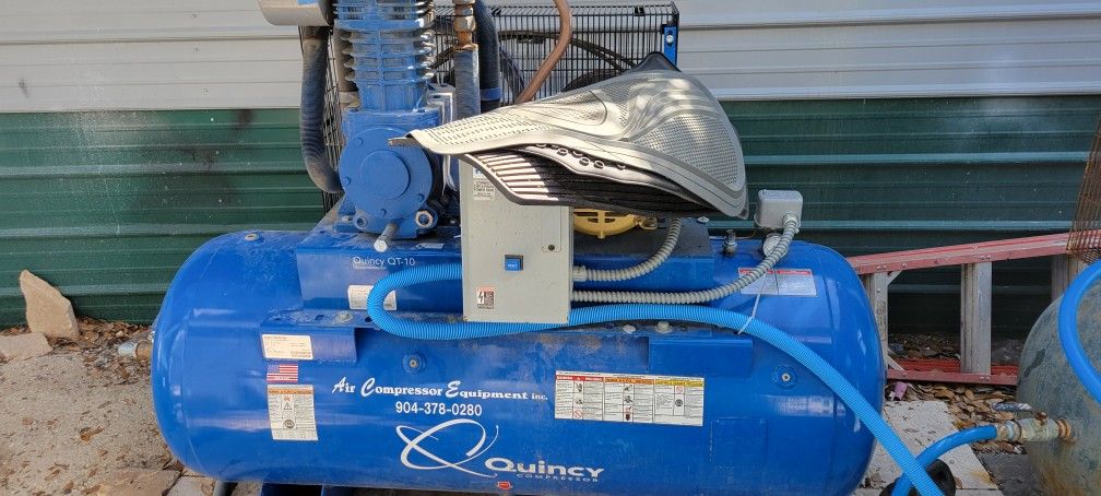 Quincy 10 Hp 3phase Compressor 