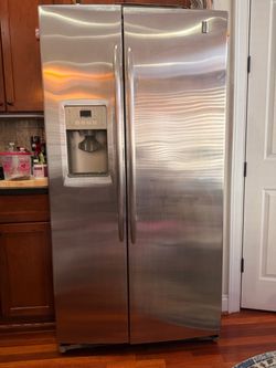 Free* Stainless Steel Side-by-Side Refrigerator with Ice Maker