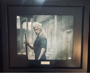 Henry Cavil as The Witcher Signature