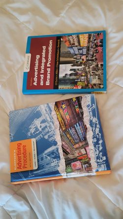 Advertising/ Dreamweaver Textbooks