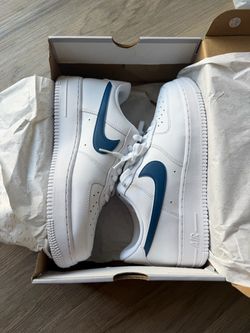 Nike Air Force 1 Low White Blue Swoosh