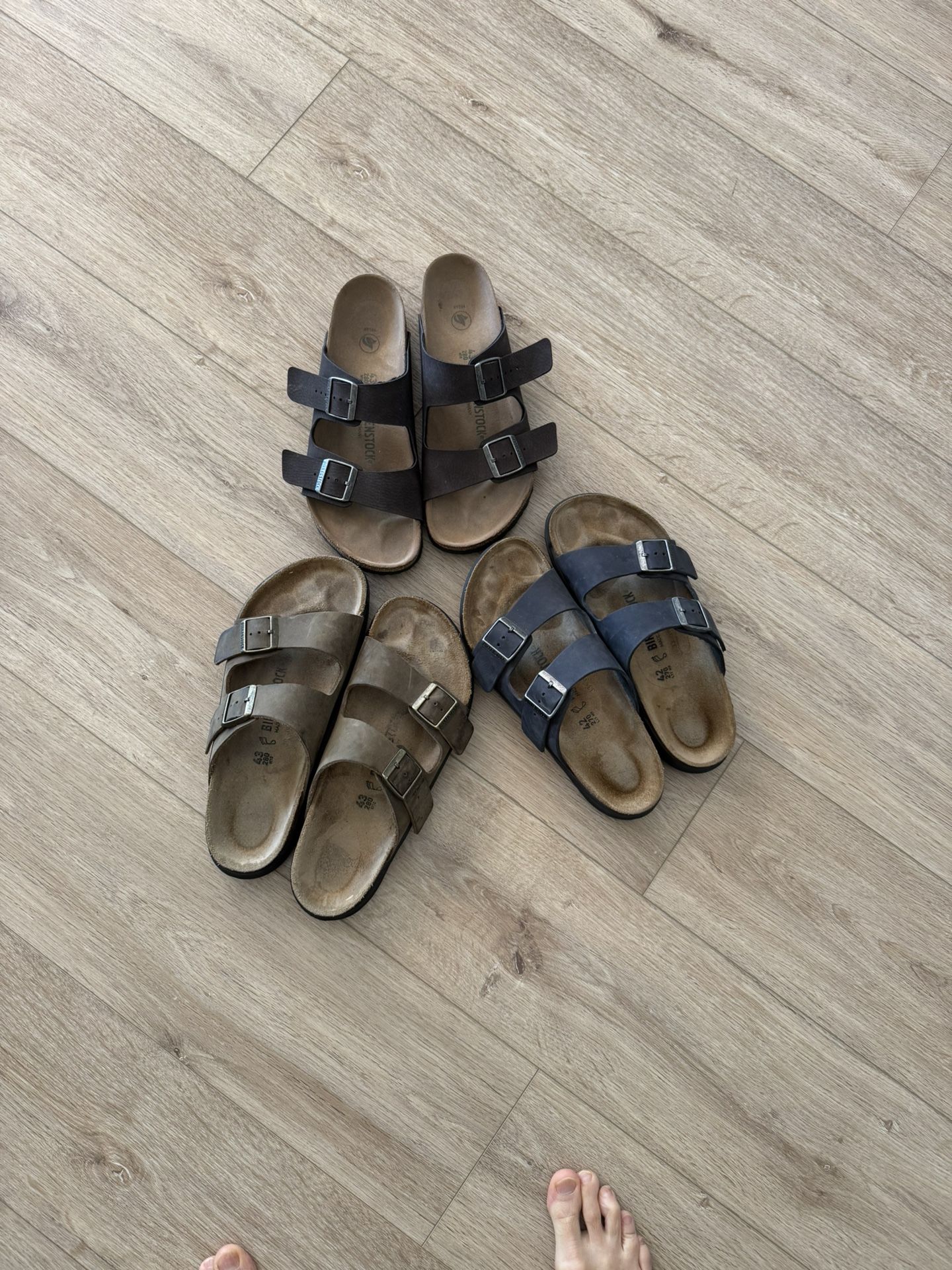 Birkenstocks Lot. Sold As Lot Size 42/43