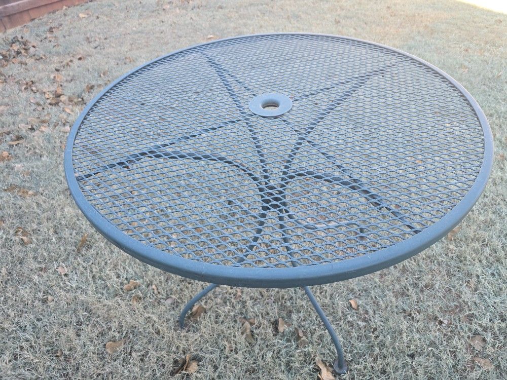 Vintage Wrought Iron Table