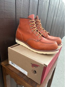 Red Wing 875 Oro Legacy Moc Toe SIZE 10.5D