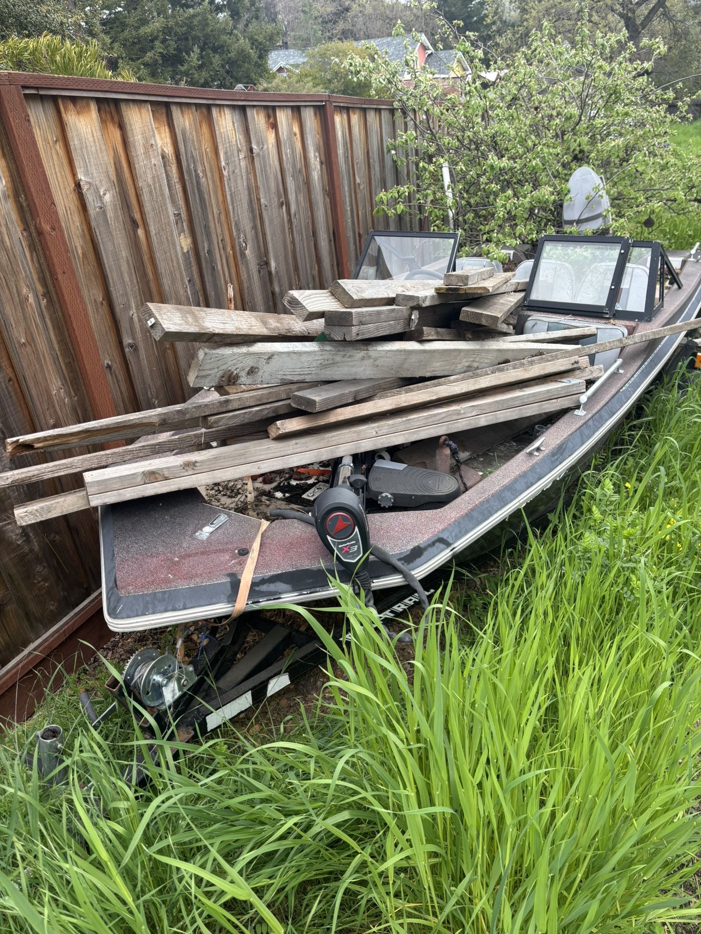 1993 Cajun Bass Boat Need It Gone. Have Brand New Cushions To Replace The Old Ones